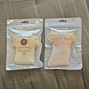 Nemo Baby Lace Trim Socks